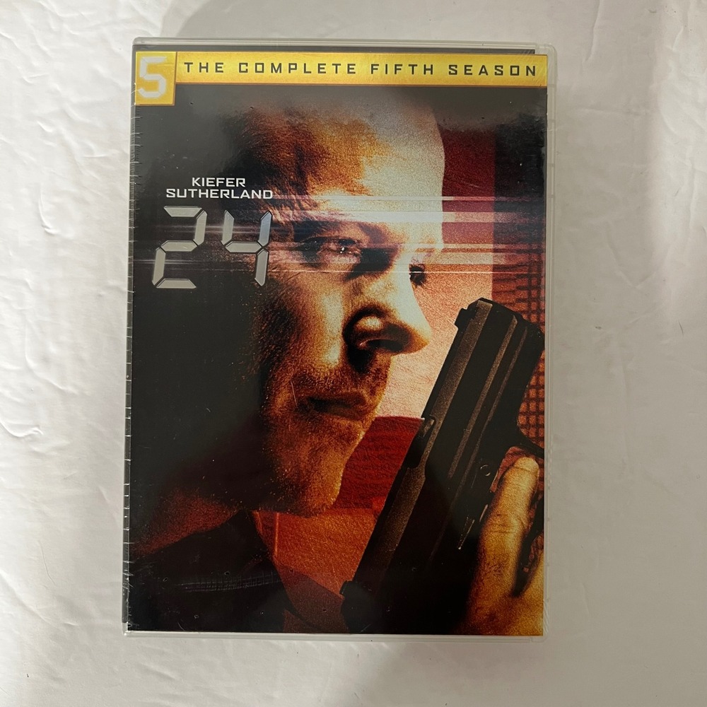 24 The Complete Fifth Season DVD 7-Disc Set Kiefer Sutherland New Sealed